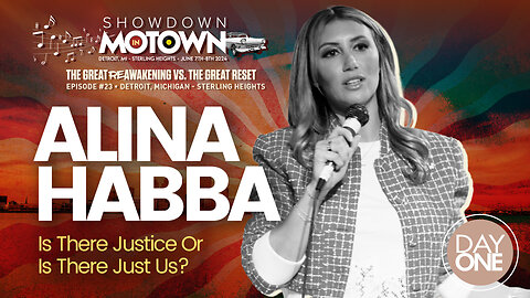 Alina Habba | Alina Habba Speaks At ReAwaken America Tour Detroit, Michigan! Join Navarro, Flynn, Eric Trump & Team America At Oct 18-19 Selma, NC ReAwaken! Request Tix Via Text 918-851-0102