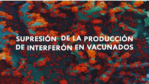 SUPRESIÓN DE LA PRODUCCIÓN DE INTERFERÓN EN VACUNADOS