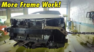 This Toyota Camry was repaired before but has a major frame issue!