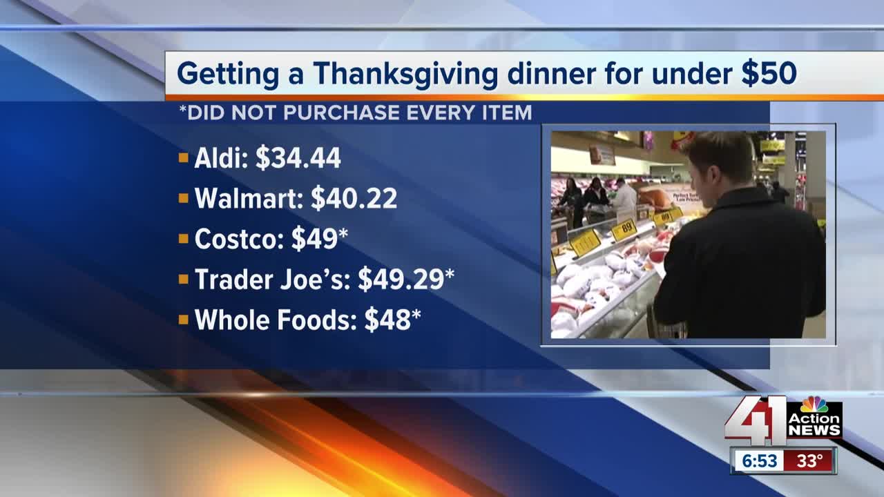 Saving money on a Thanksgiving meal