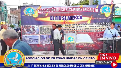 111° SERVICIO A DIOS EN EL MERCADO MODELO DE CHIMBOTE