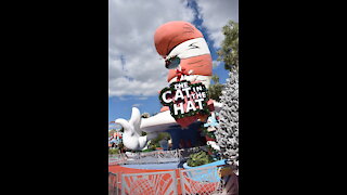 The Cat in the Hat ride Islands of Adventure POV 4K filmed October 2018