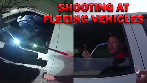 Shooting At Vehicles While Fleeing On Video - LEO Round Table S06E12b