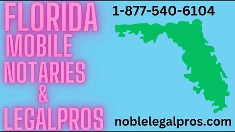 Pine Hills FL Mobile Notary Public Near Me 1 877 540 6104