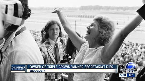 Penny Chenery, owner of Triple Crown champ Secretariat, dies in Colorado