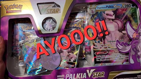 Opening The Palkia VSTAR Premium Collection box!!!