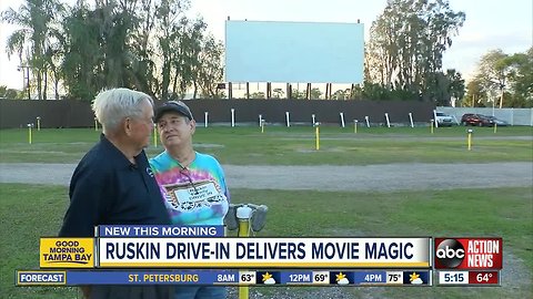 Ruskin Drive-In still delivers movie magic to smaller crowds