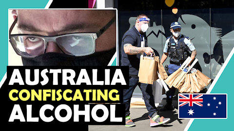 Australia CONFISCATING ALCOHOL / Hugo Talks #lockdown