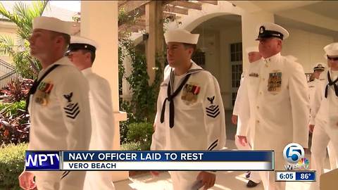 Navy officer laid to rest in Vero Beach