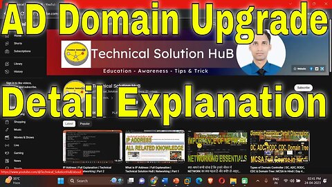 Upgrade to 2016, 2019 and 2022 Domain - ADPrep Commands | Theory in Hindi (English Subtitle)