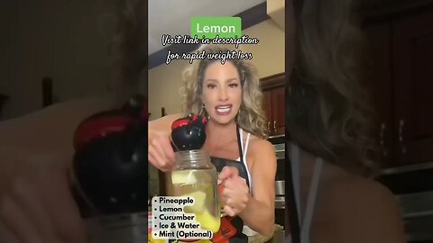 Flat tummy detox water for weight loss | How to drink detox water for weight loss #shorts