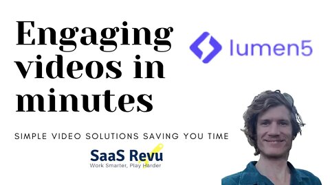 Lumen5 review walkthrough - Simple video creation tool for turning blog post into video content, ads