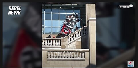 Nazi and Confederate flags spotted at the Truckers Convoy were planted by Trudeau & Jagmeet Singh