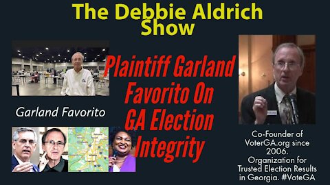 Plantiff Garland Favorito, Election Integrity Co-Founder of http://VoterGa.org