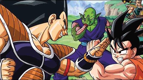 Best Anime Fight - Goku & Piccolo vs Raditz