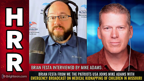 Brian Festa from We the Patriots USA joins Mike Adams with emergency broadcast...