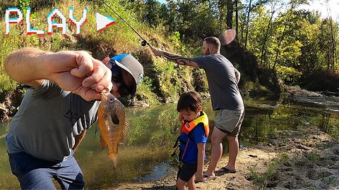 Secret Mississippi Creek Fishing Adventure - Exploring untouched waters...with a kid...and brother!