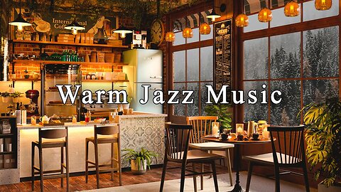 Soft Jazz Music for Study, Work, Sleep☕ Cozy Coffee Shop Ambience & Relaxing Jazz Instrumental Music