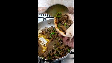 ساندوتش كبده💥 fried liver sandwich