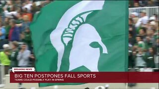 Big Ten postpones 2020 fall sports, hopes to play in spring