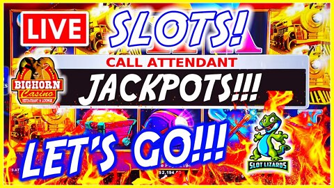 🔴 LIVE SLOTS! LET'S GO HIT SOME JACKPOTS! LET'S GO! BIGHORN CASINO!