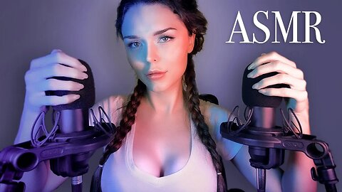 ASMR | Ear to Ear Gentle Mic Scratching