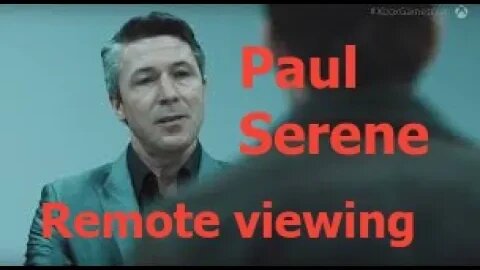 Paul Serene Quantum Break Remote Viewing Blind Target