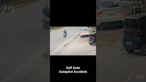 Accident of Te$la in China , auto drive at high speed damage #accidentnews #auto #autopilot #china