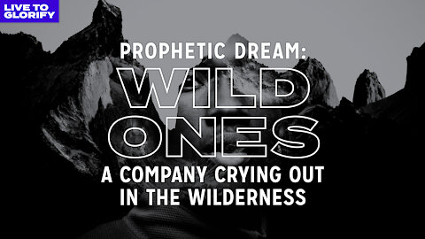 Prophetic Dream - Wild Ones: A Company Crying Out in The Wilderness - A New Wineskin of Mature Sons