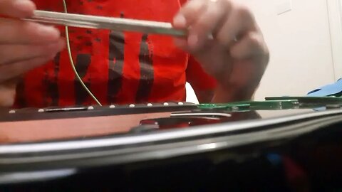 *Fretwork Demo* How To Use Fret Tools & Identify High/Uneven Frets!