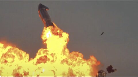 SpaceX Starship rocket prototype nails landing... then blows up