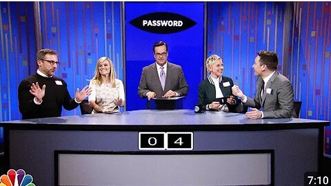 Password with Ellen DeGeneres, Steve Carell and