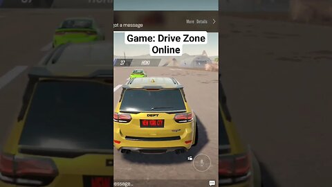 Drive Zone Online Mobile Quick Drag Race with 1000hp Trackhawk #racing #fyp #mobilegame