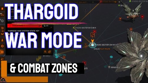 UPDATE: New Combat Zones & Elite Dangerous Thargoid War Mode!