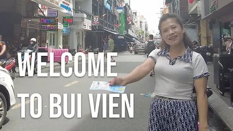 Bui Vien Walking Street: District 1 Ho Chi Minh #vietnam