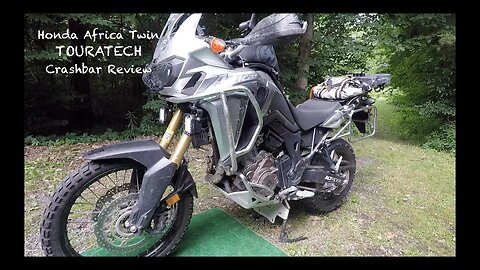 Honda Africa Twin Touratech Crash Bar Review