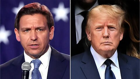 DeSantis leaves out key detail when discussing rival Trump's indictment