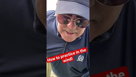 How to practice in the wind with Tom Gillis! #tomgillisgolf #golf #golftips