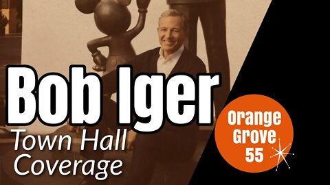 Bob Iger Town Hall Coverage/Analysis