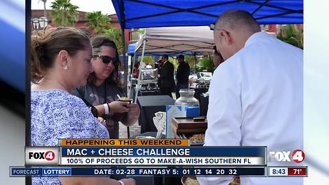 Mac and cheese challenge this weekend