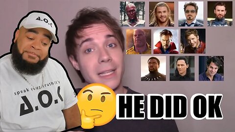 AVENGERS IMPRESSIONS! (Thor, Iron Man, Thanos, Black Panther, Spider-Man) - {{ REACTION }}