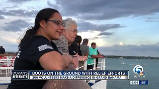 Hundreds of volunteers making a difference in the Bahamas