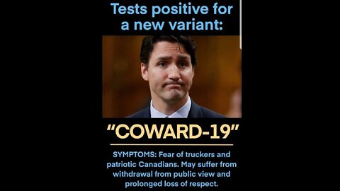 Justin Trudeau The Cowardly Lying Lion= Dictator