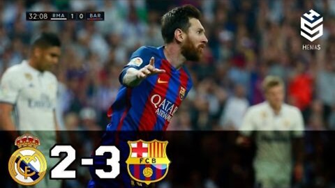 Real Madrid vs Barcelona 2-3 ● All Goals and Full Highlights ● English Commentary ● 23-04-2017 HD