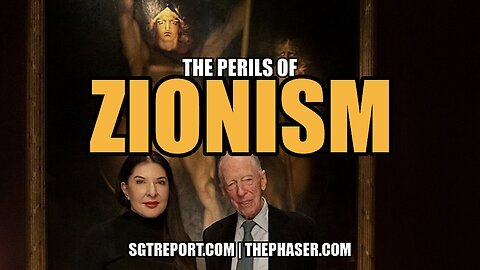 SGT REPORT - THE PERILS OF ZIONSIM -- Veteran U.S. Military Jet Pilot