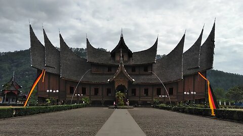 Traditional Village of Rumah Gadang Nagari Sijunjung - West Sumatra - Indonesia