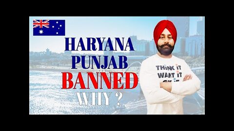 Australia banned Indian Regions ...Why ?