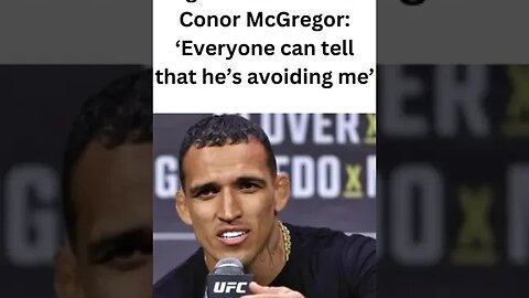 Charles Oliveira wants to face Conor McGregor of the UFC.