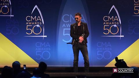 Eric Church talks about being a fan at the CMAs | Rare Country