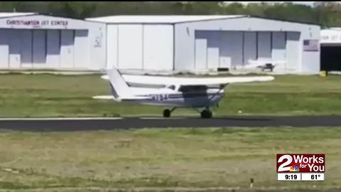 Meteorologist Jon Haverfield talks about going on his first solo flight